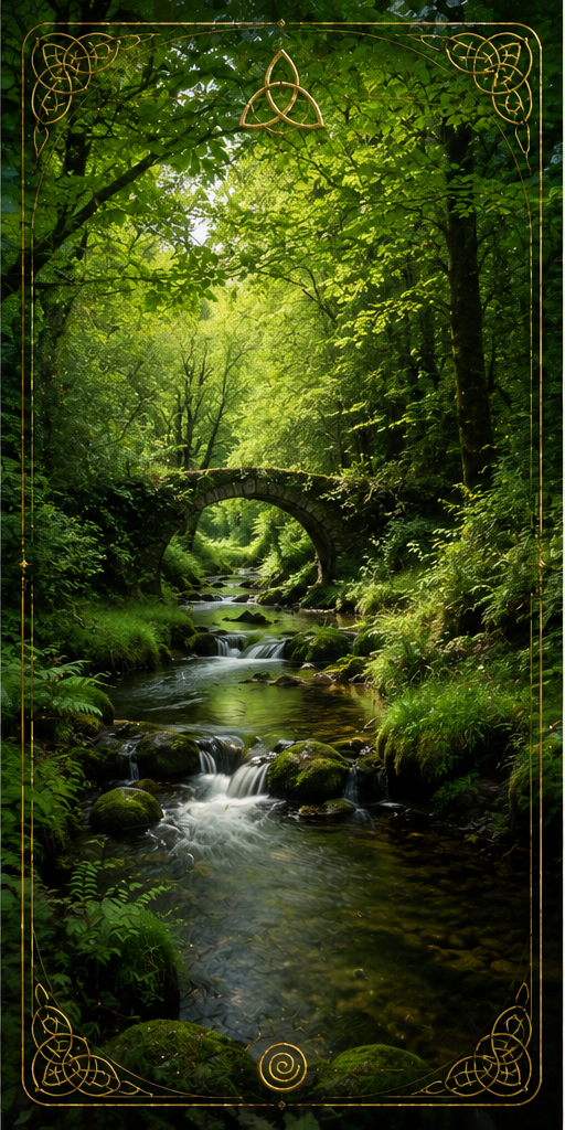 Lush Irish Forest